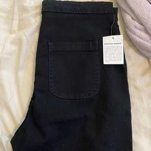 Black American Apparel Easy Jean
